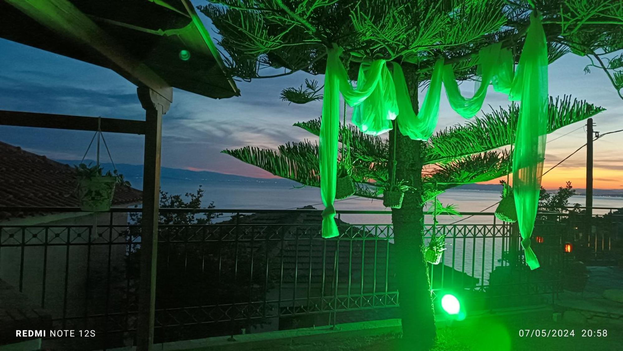 Mesonisi Με Υπέροχη Θέα Στον Παγασητικό!! Villa Afissos Cameră foto
